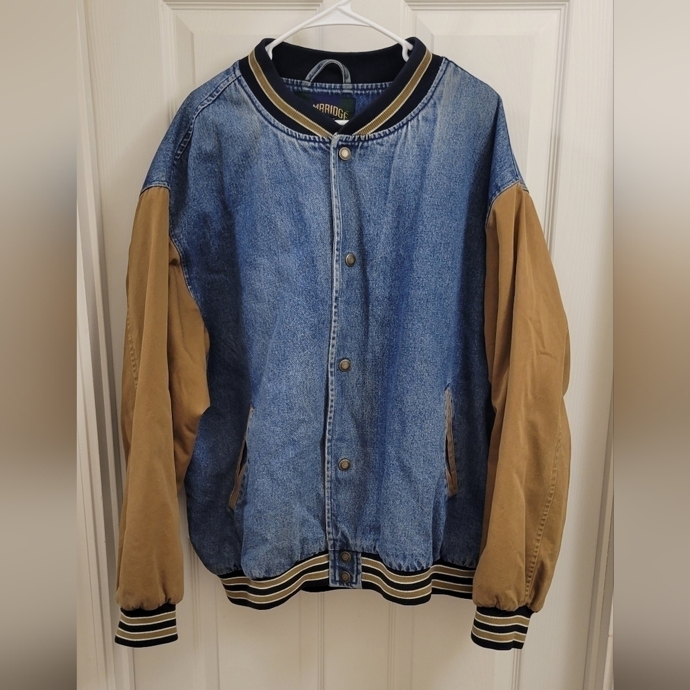 Vintage 90s Cambridge classic Jean Jacket Sz XL‎